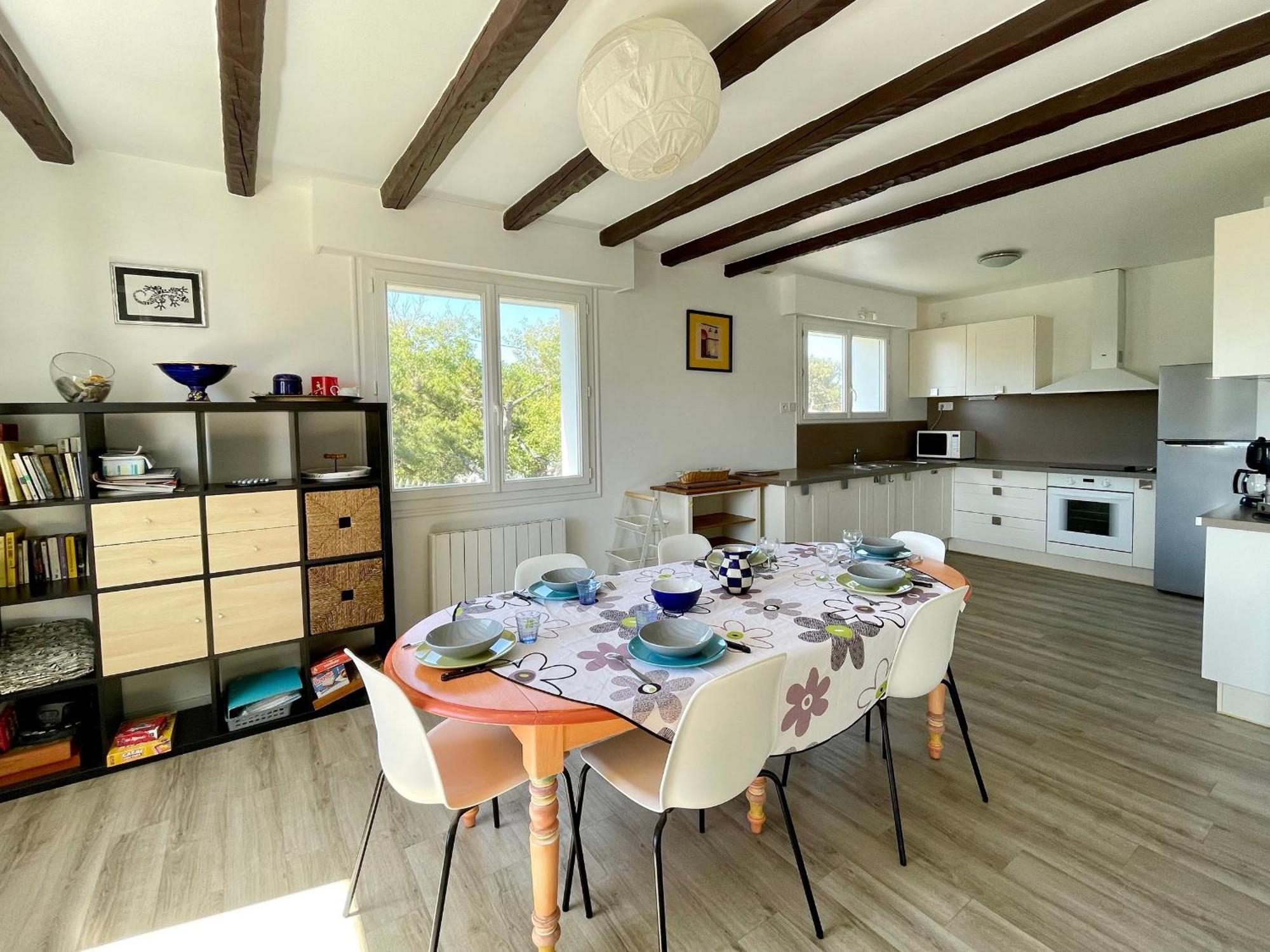 Maison Familiale Au Calme, Proche Plage, 9 Couchages, Terrasses, Wifi, Garage Velo - Bretignolles-Sur-Mer - Fr-1-231-203 Exterior foto